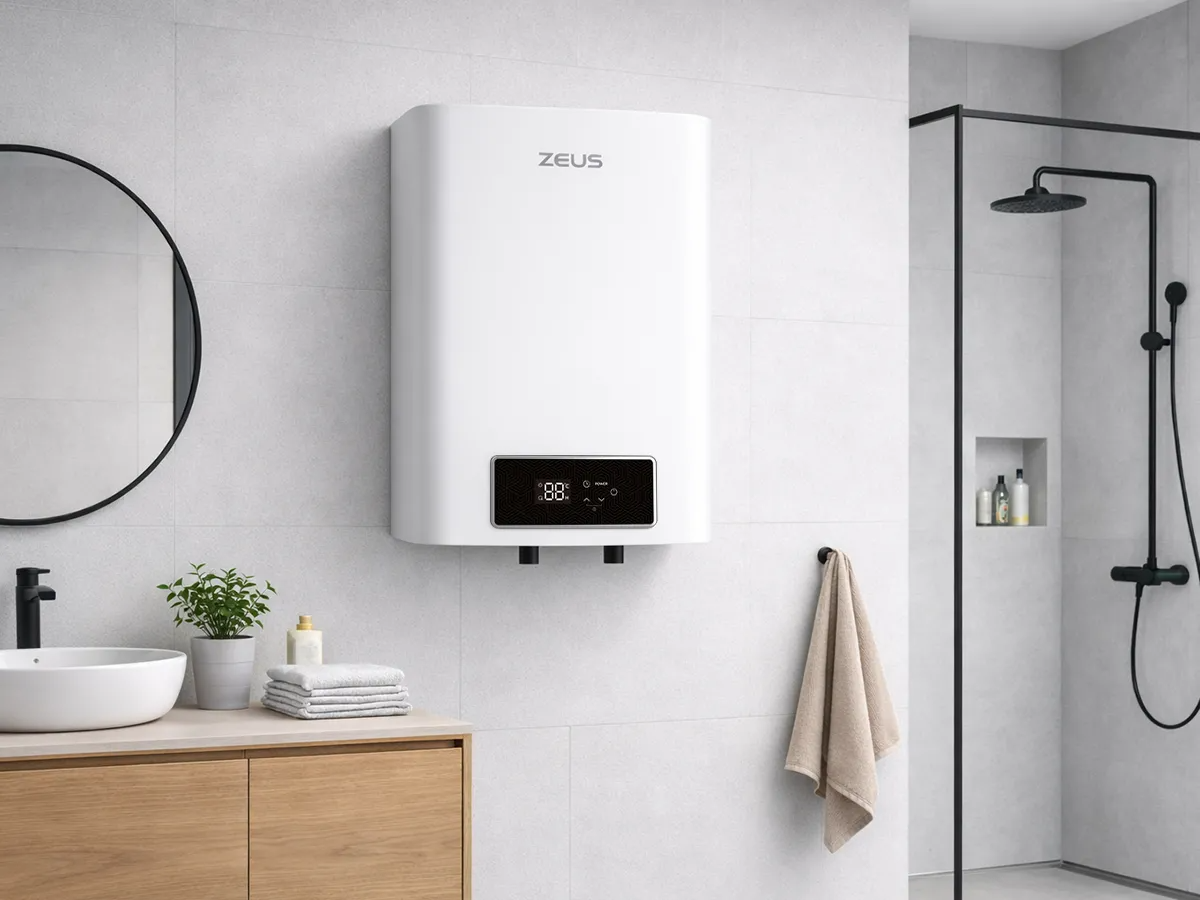 Boiler electric ZEUS Square Slim 50L